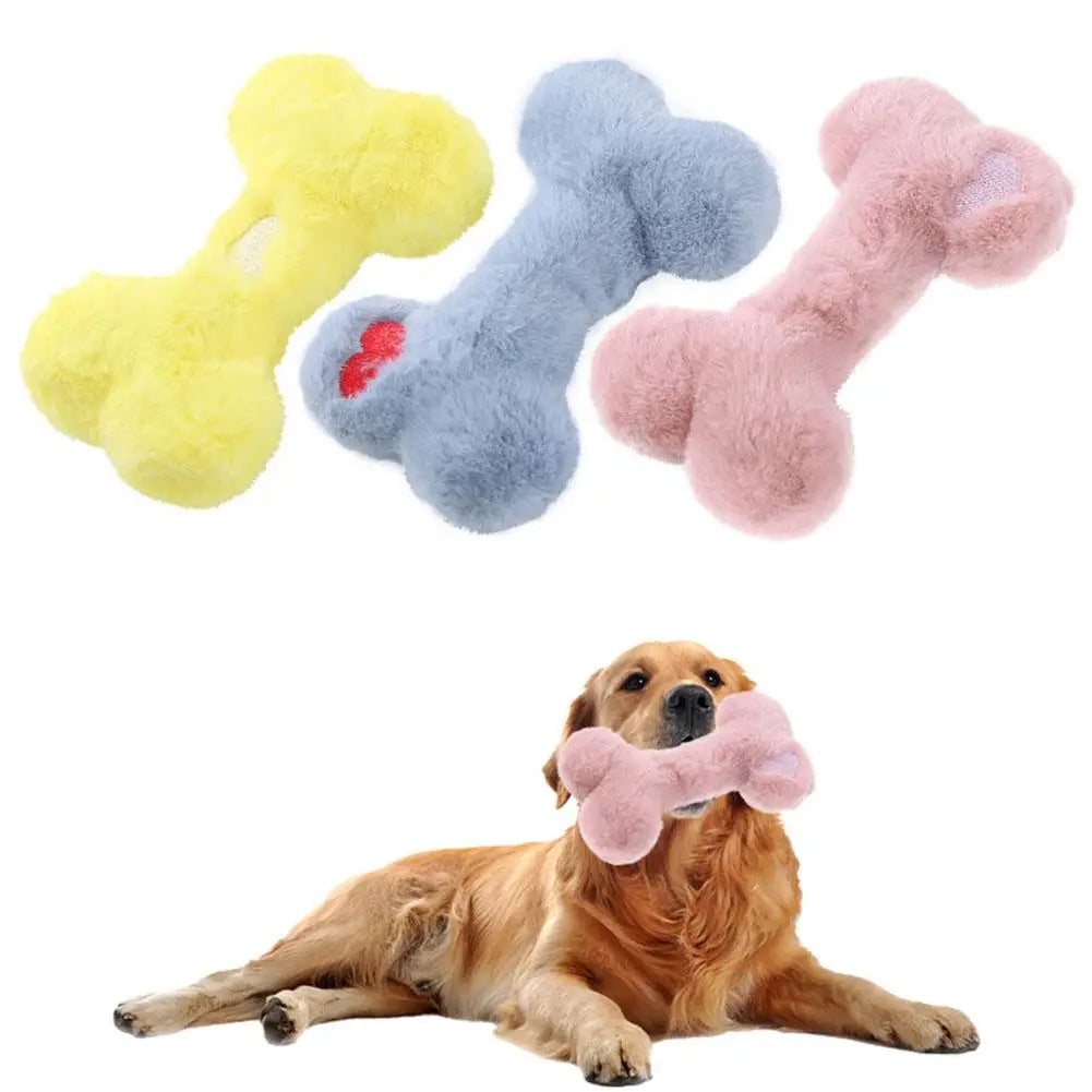 Dog Toys Plush Bones Make Noise Dogs Bite And Walk Love Dogs Dogs 3 To Color And Toys Pet Training Bite Y7y8